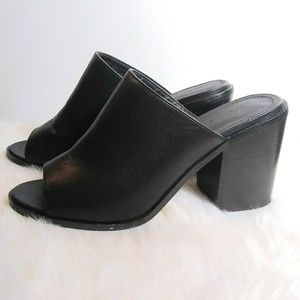 Urban Outfitters Black Mules